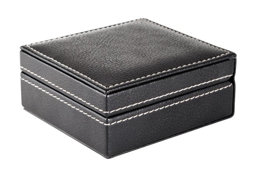 [50410] Coin Case XS in elegant Leather optic for Coins up to 70 mm