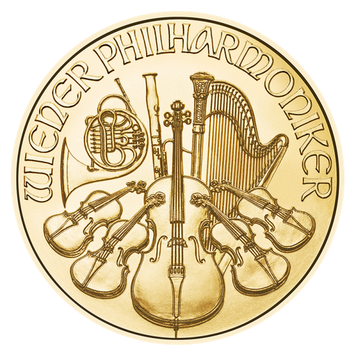[10978] Vienna Philharmonic 1/25oz Gold Coin 2024