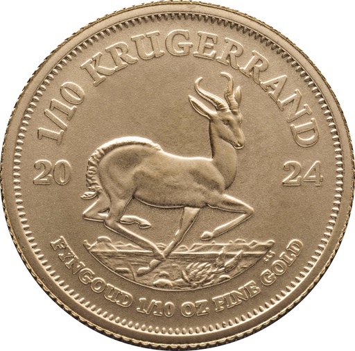 [116252] Krugerrand 1/10oz Gold Coin 2024
