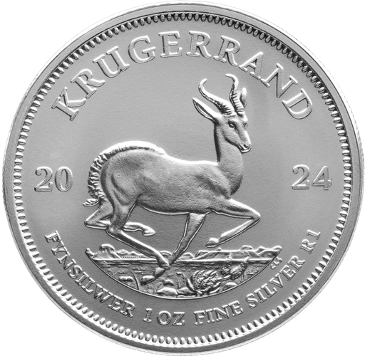 Krugerrand 1oz Silver Coin 2024 margin scheme