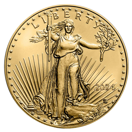 [118272] American Eagle 1/2 oz Gold Coin 2024