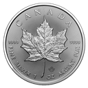 Maple Leaf 1oz Silver Coin 2024