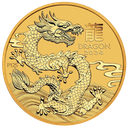 Lunar III Dragon 2 oz Gold Coin 2024