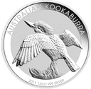 Kookaburra 1kg Silver coin  2011 margin scheme