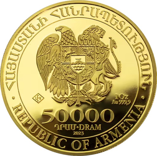 [10795] Noah's Ark 1oz Gold Coin 2021