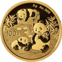 China Panda 8g Gold Coin 2025