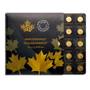 Maple Leaf 1 Gram - 25x1g Gold Coin