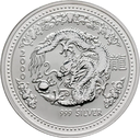 Lunar I Dragon 1kg Silver Coin 2000 margin scheme