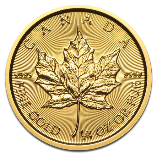 [10436] Maple Leaf 1/4oz Gold Coin 2015
