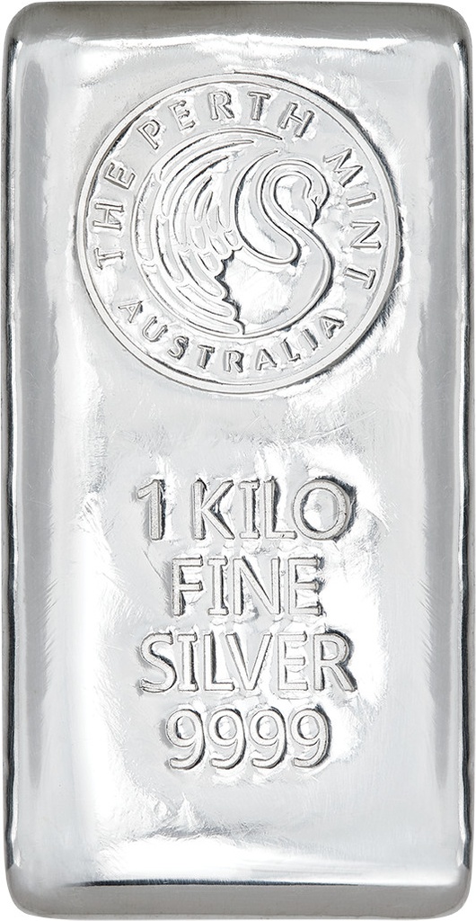 1 Kilo Silver Bar | Perth Mint | CelticGold.eu