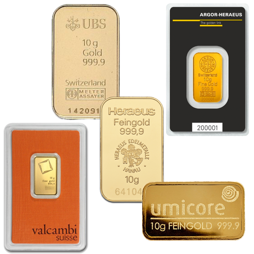 [330004] 10 Grams Gold Bar | LBMA certified