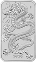 Dragon rectangular 1oz Silver Coin 2026