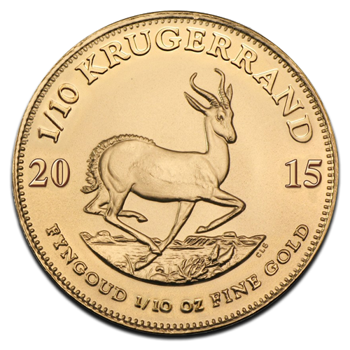 [116208] Krugerrand 1/10oz Gold Coin 2015