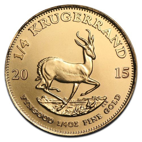 [116209] Krugerrand 1/4oz Gold Coin 2015