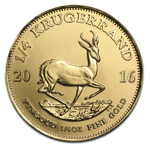 [116213] Krugerrand 1/4oz Gold Coin 2016