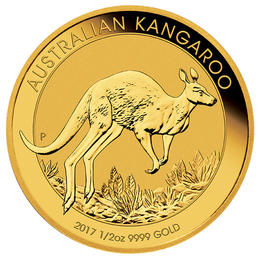 [101185] Kangaroo 1/2 oz Gold Coin 2017