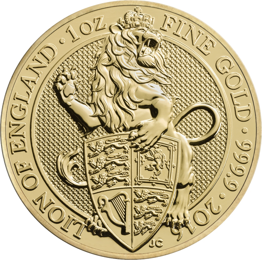 [109224] Queen's Beasts Lion 1oz Gold Coin 2016