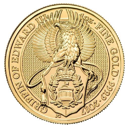 [109236] Queen's Beasts Griffin 1oz Gold Coin 2017