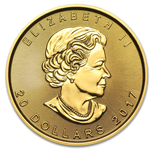 [104231] Maple Leaf 1/2oz Gold Coin 2017