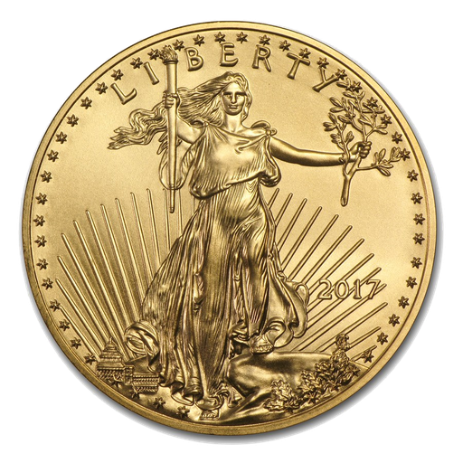 [118234] American Eagle 1/4oz Gold Coin 2017
