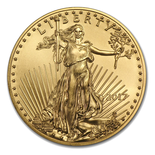 [118233] American Eagle 1/2oz Gold Coin 2017