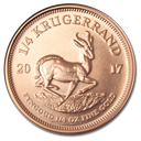 Krugerrand 1/4oz Gold Coin 2017