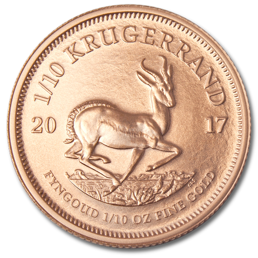 [116218] Krugerrand 1/10oz Gold Coin 2017