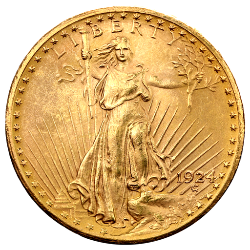 [118217] Double Eagle 20 Dollar Gold Coin Saint Gaudens