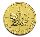 Maple Leaf 1/10oz Gold Coin random Years