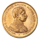 20 Mark Kaiser Wilhelm II. Uniform Gold Coin | Prussia