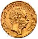 20 Mark King Albert I. Gold Coin | Saxony | 1884-1895