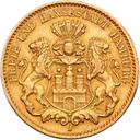 10 Mark Hanseatic Town Hamburg Gold Coin | 1873-1913