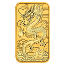 Dragon -rectangular- 1oz Gold Coin 2018