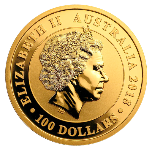[101217] Australian Swan 1oz Gold Coin 2018