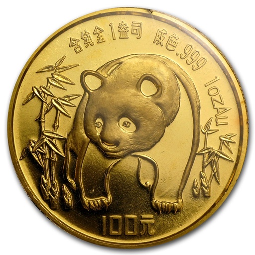 [10626] China Panda 1oz Gold Coin 2014