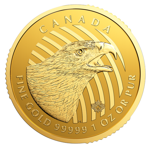 [104250] Call of the Wild Golden Eagle 1oz Gold Coin 2018 | .99999