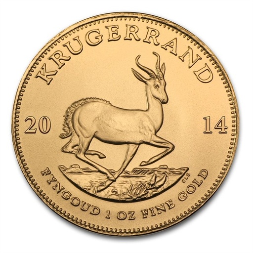 [11624] Krugerrand 1oz Gold Coin 2014