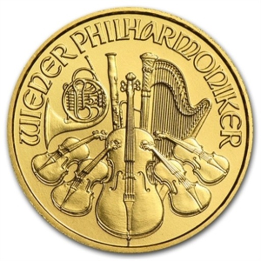 [10232] Vienna Philharmonic 1oz Gold Coin 2014