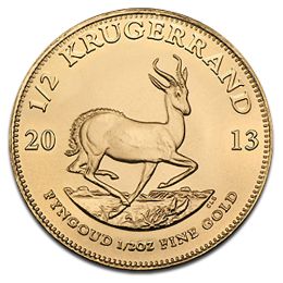 [11621] Krugerrand 1/2oz Gold Coin 2013