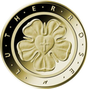 50 Euro Lutherian Rose 1/4oz Gold 2017 (F)